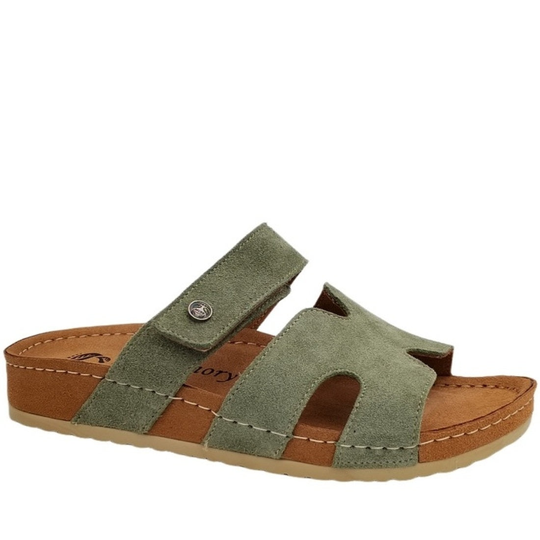 nana slippers green