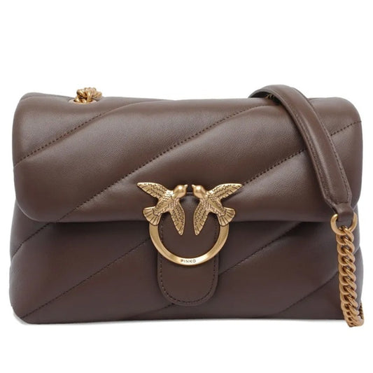 love puff classic sheep nappa shoulder bag