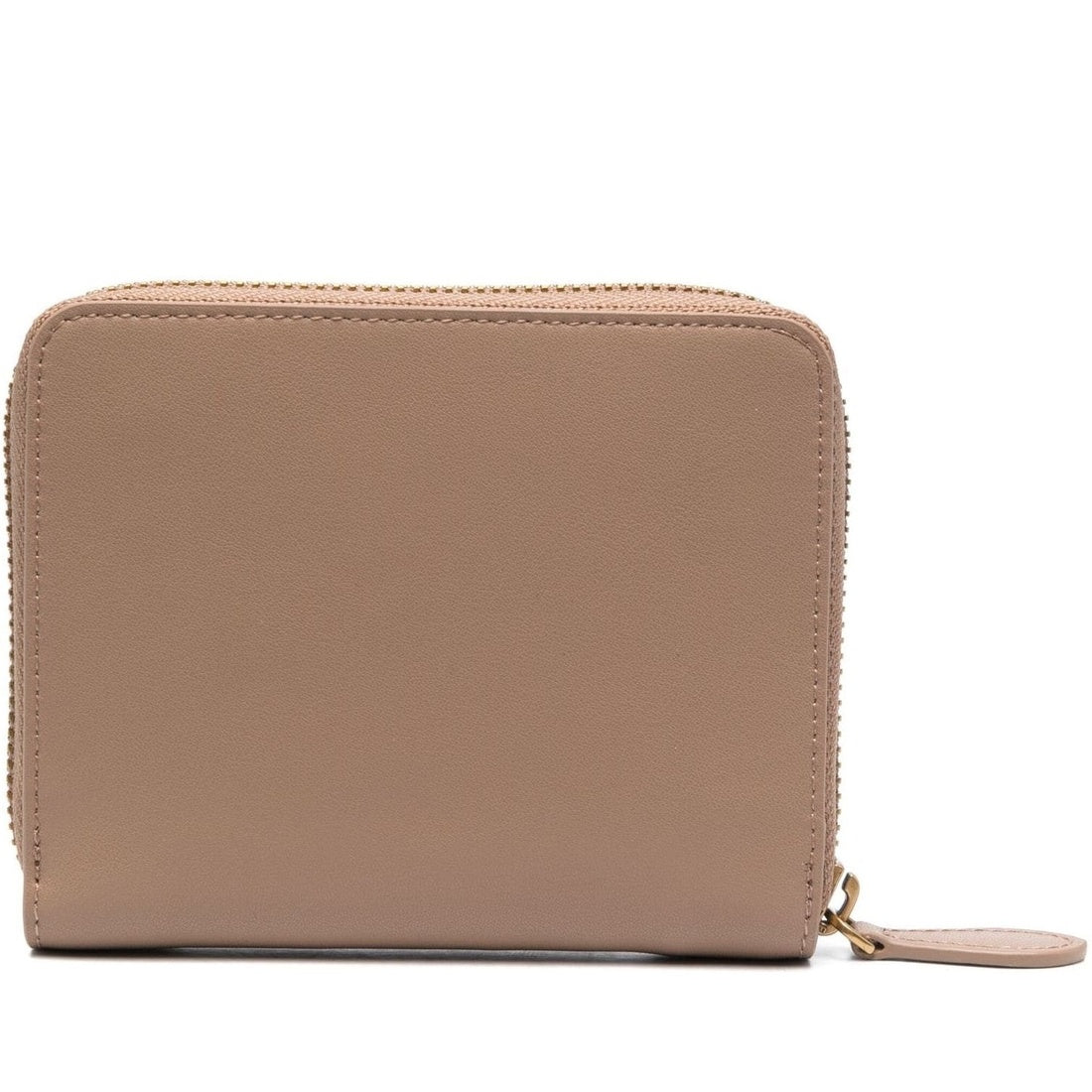 logoplaque leather wallet