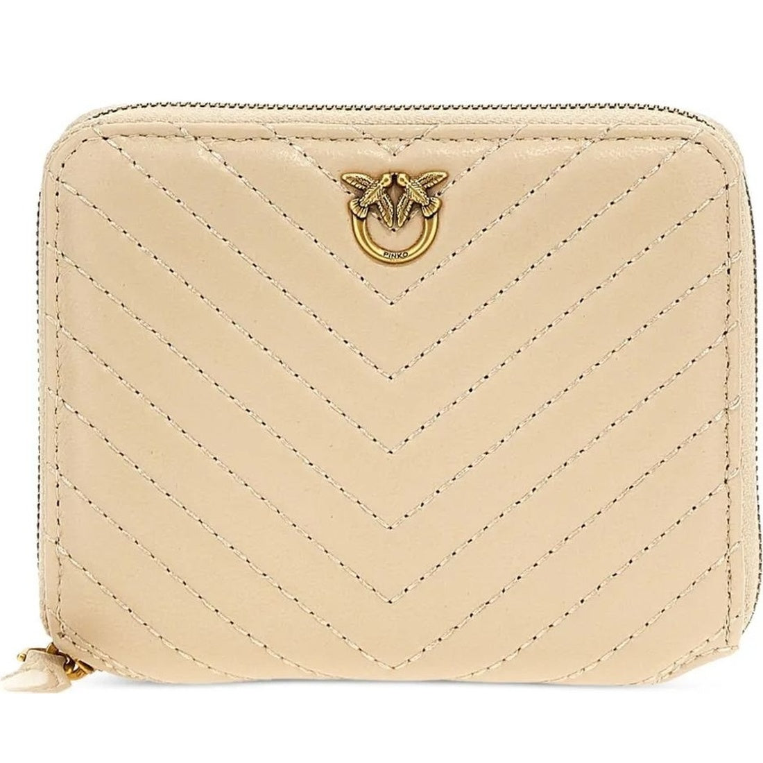 quilted leather wallet