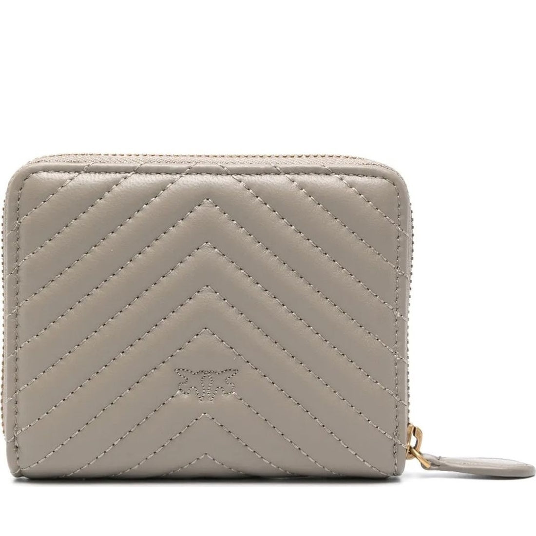 quilted leather wallet