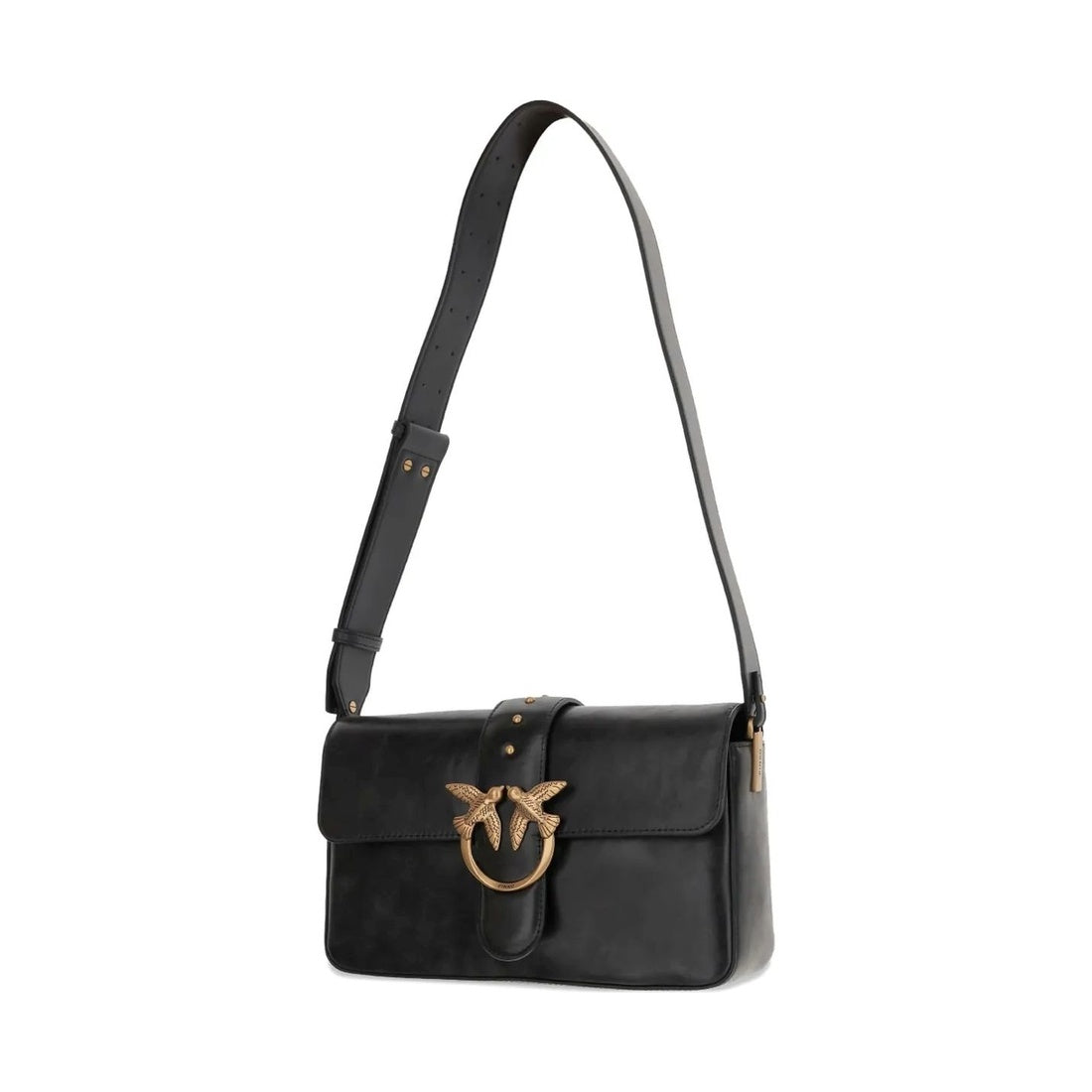 love one shoulder bags black