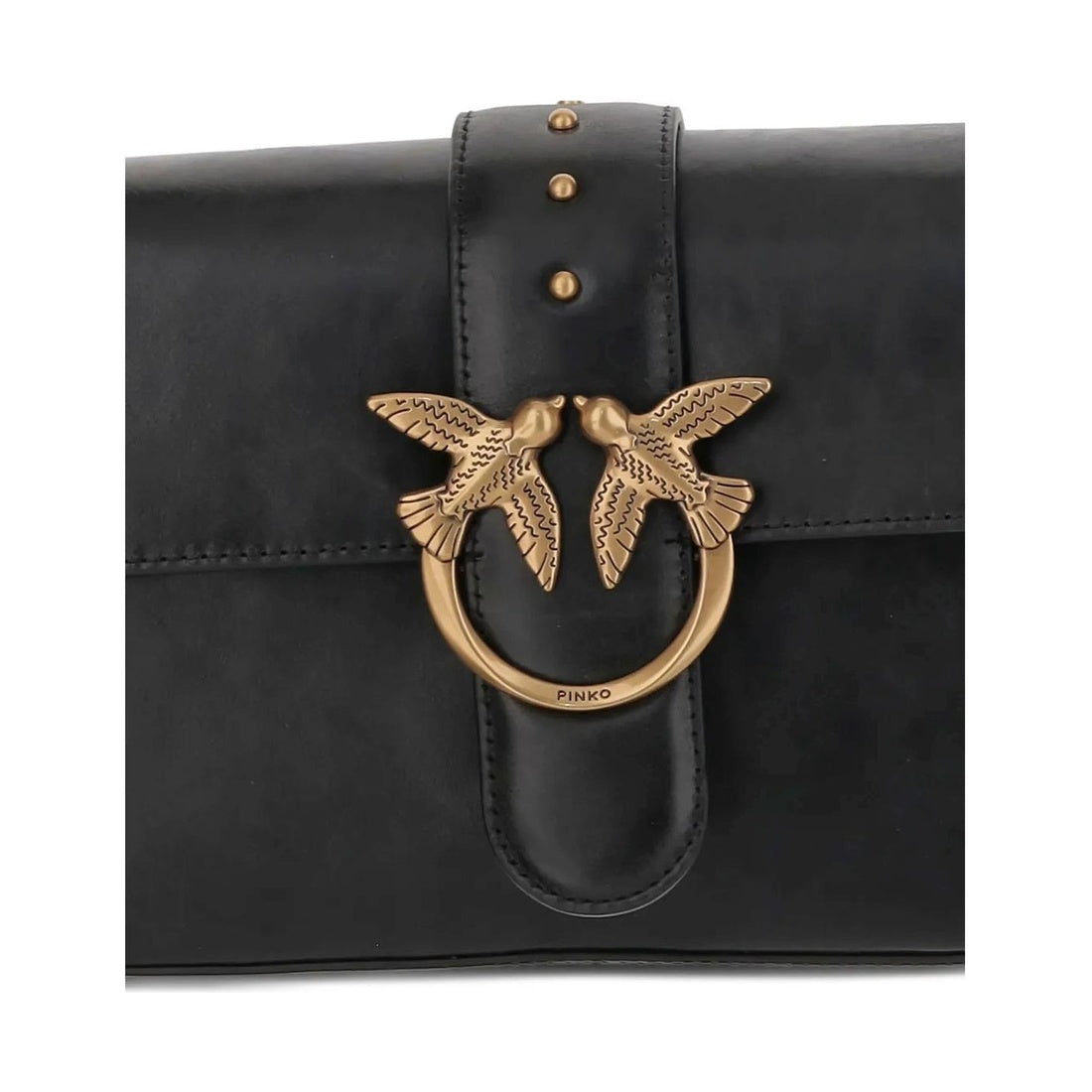 love one shoulder bags black