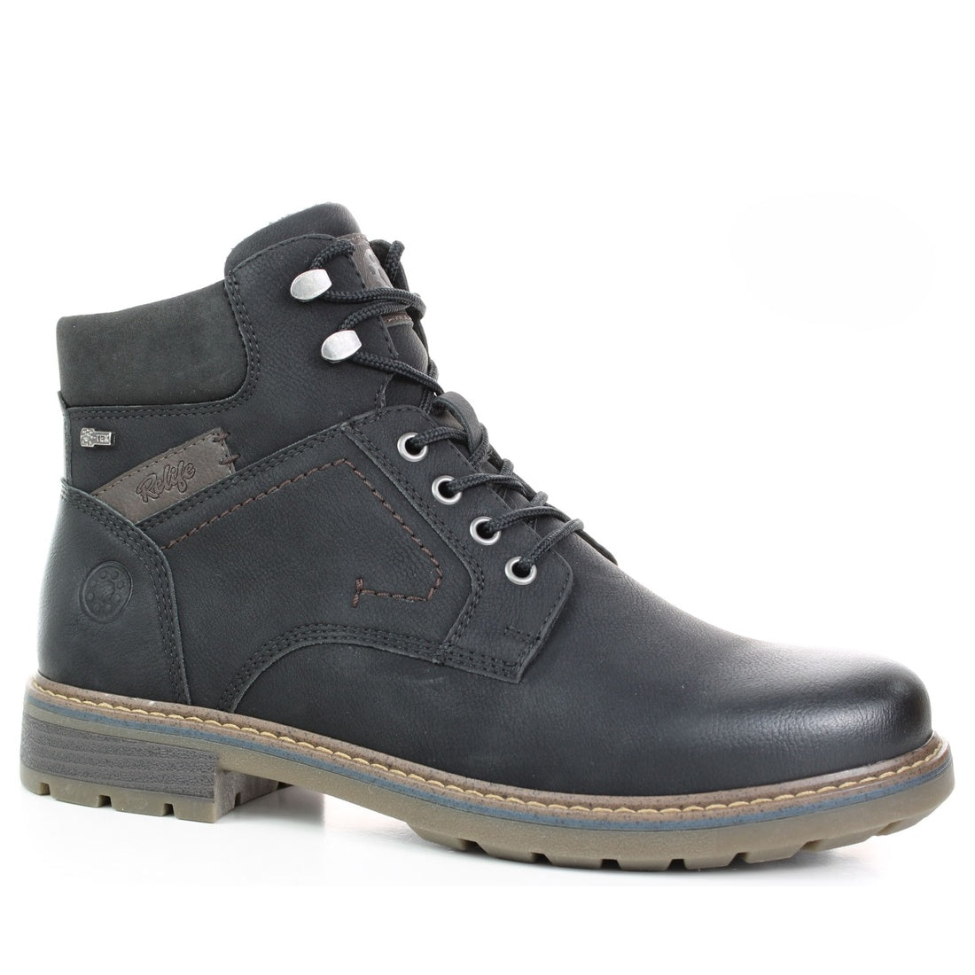 black casual closed booties black