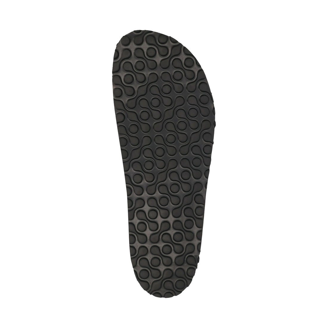 black casual open slippers