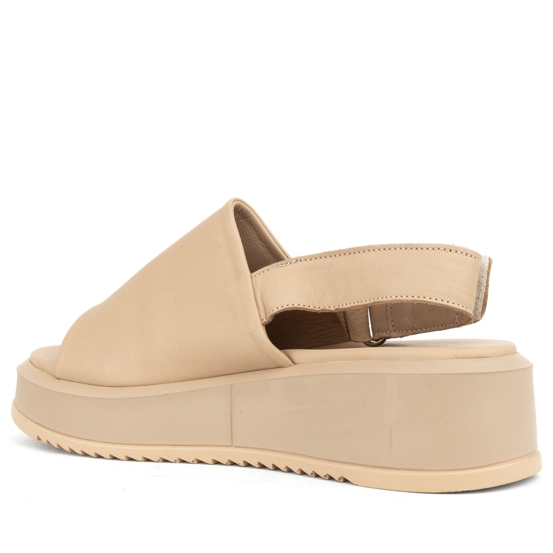 beige casual open sandals