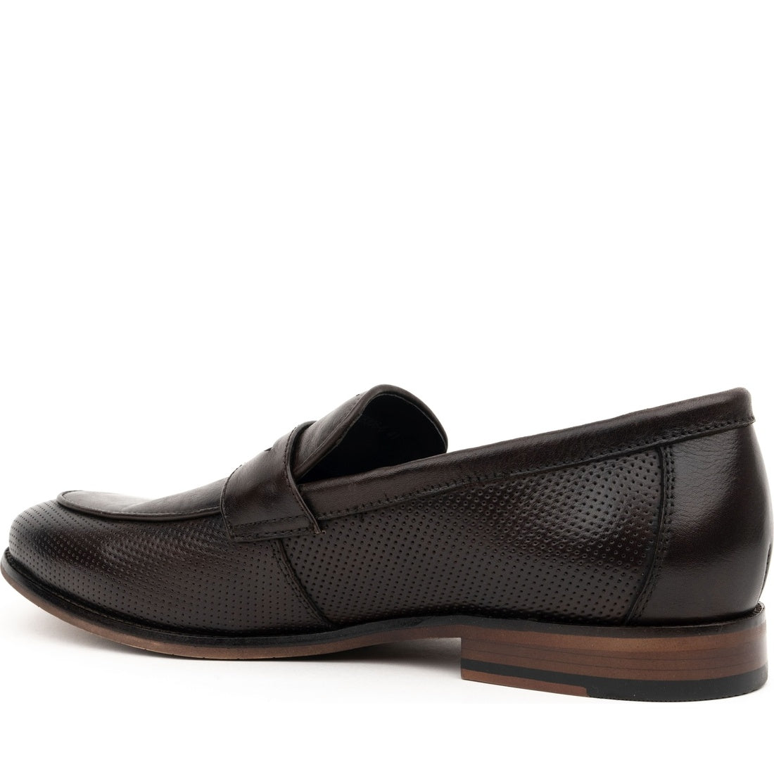 dark brown casual closed formal