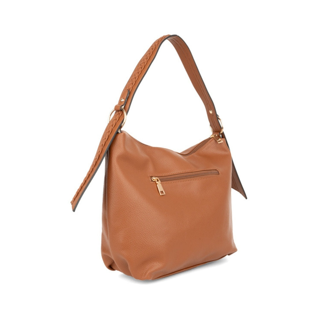 brown casual shoulder bag