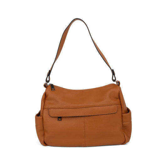 brown casual shoulder bag