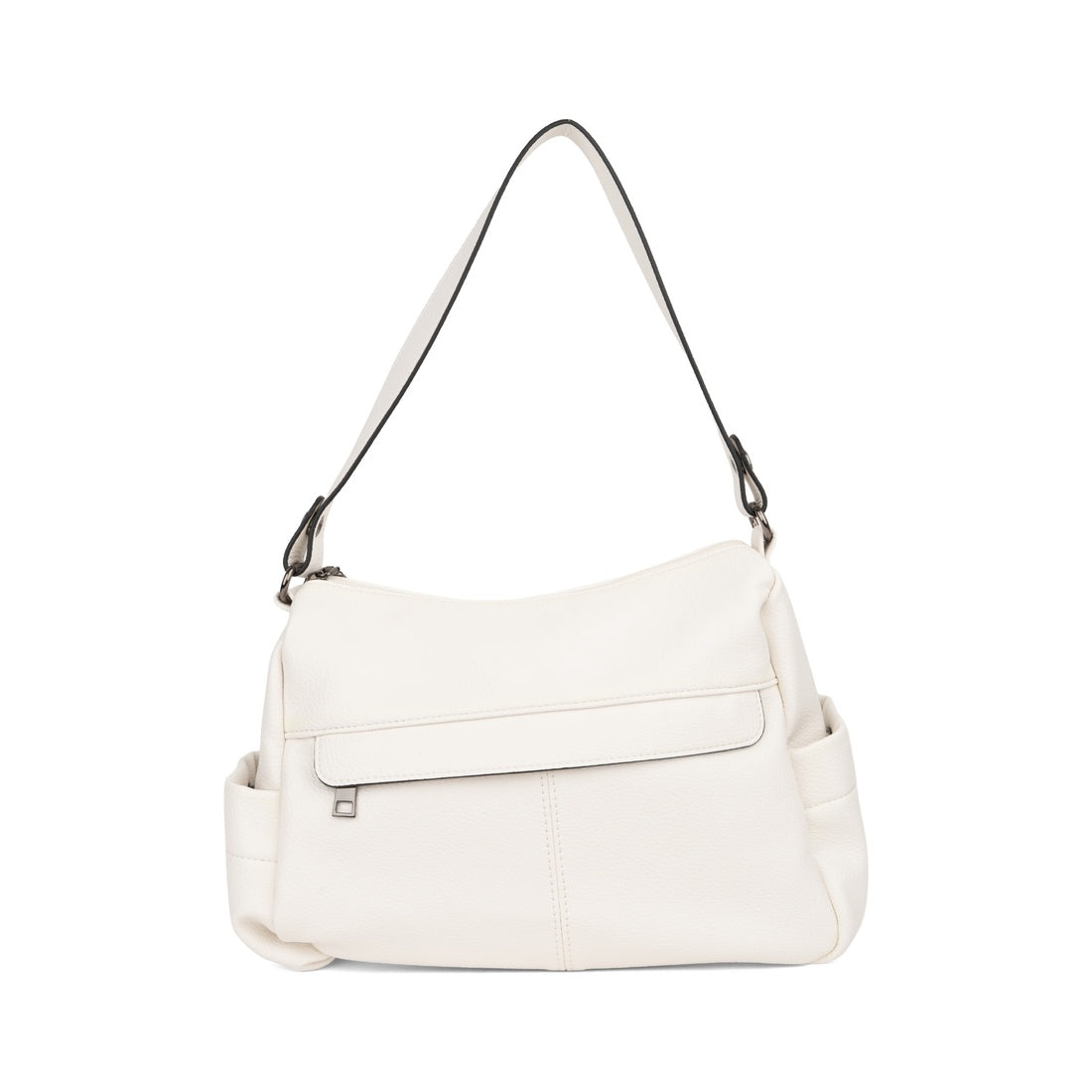 white casual shoulder bag