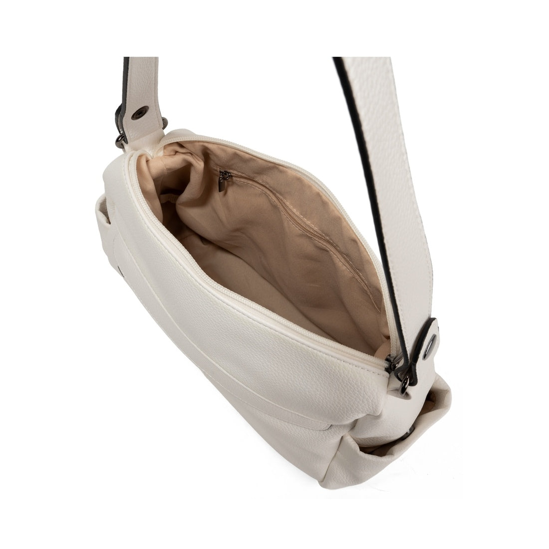 white casual shoulder bag