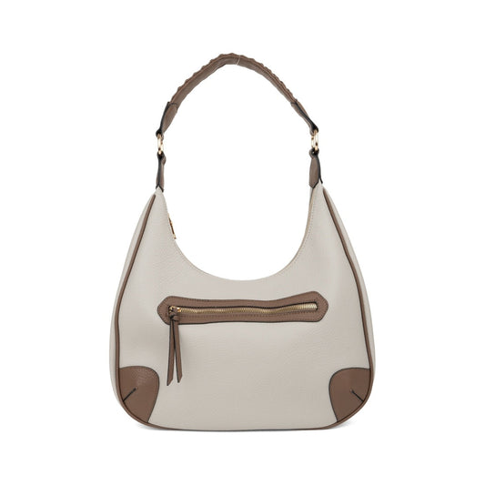 grey casual shoulder bag