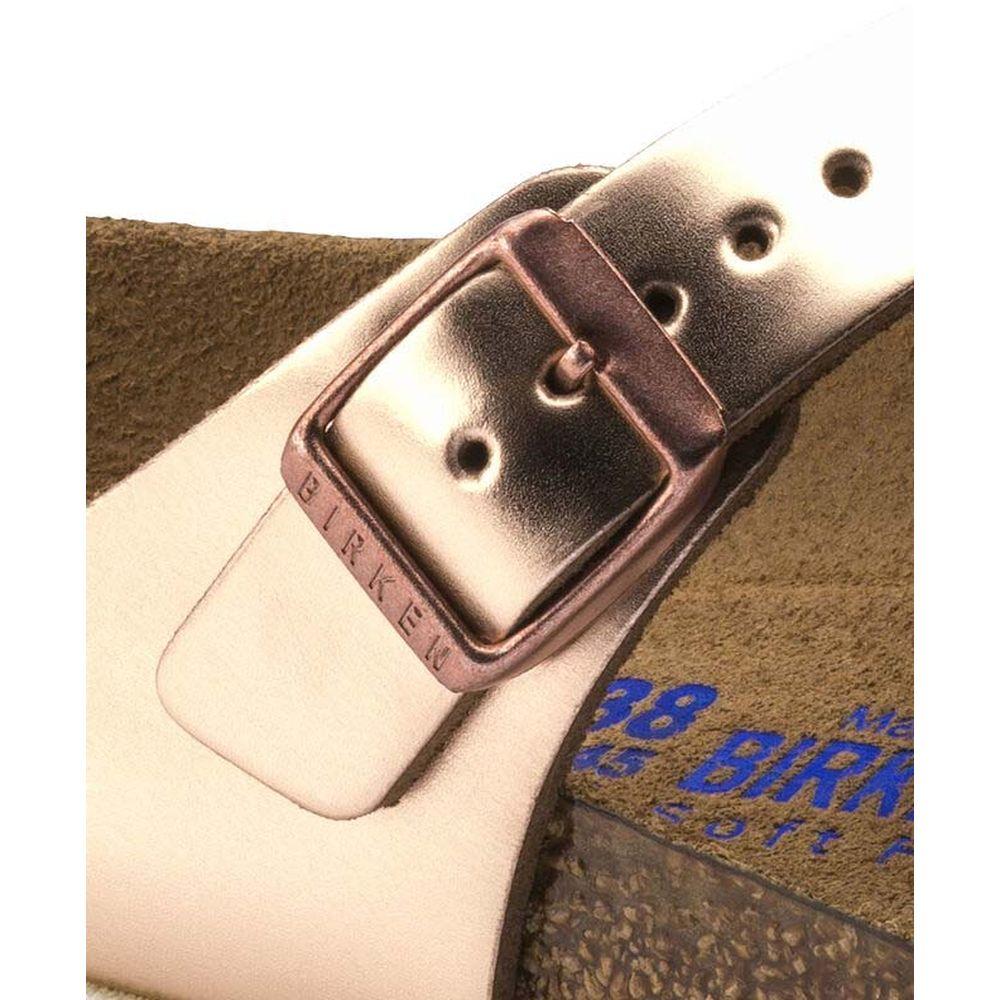 Birkenstock Womens Gizeh Bs Metalic Cooper Slippers 1005049 | Vilbury London