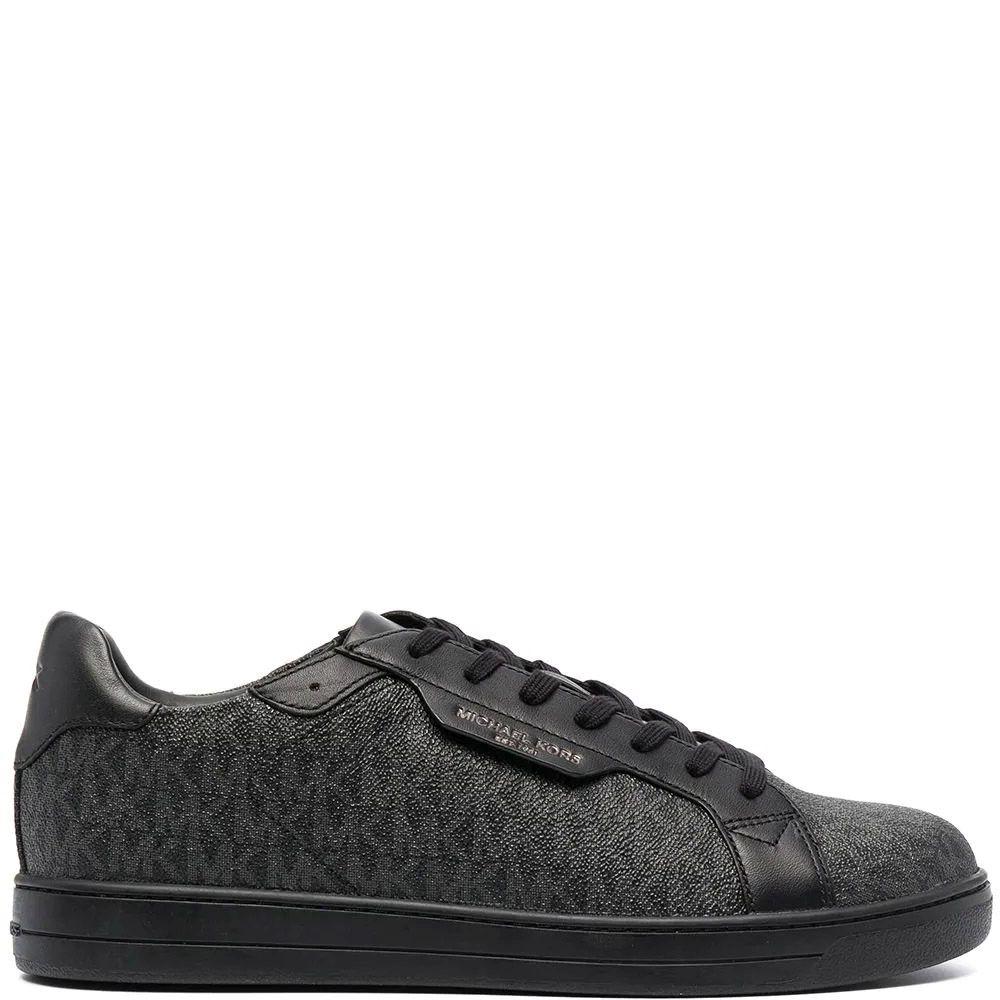 Michael Kors Mens Keating Black Flats 42F9KEFS2Q | Vilbury London