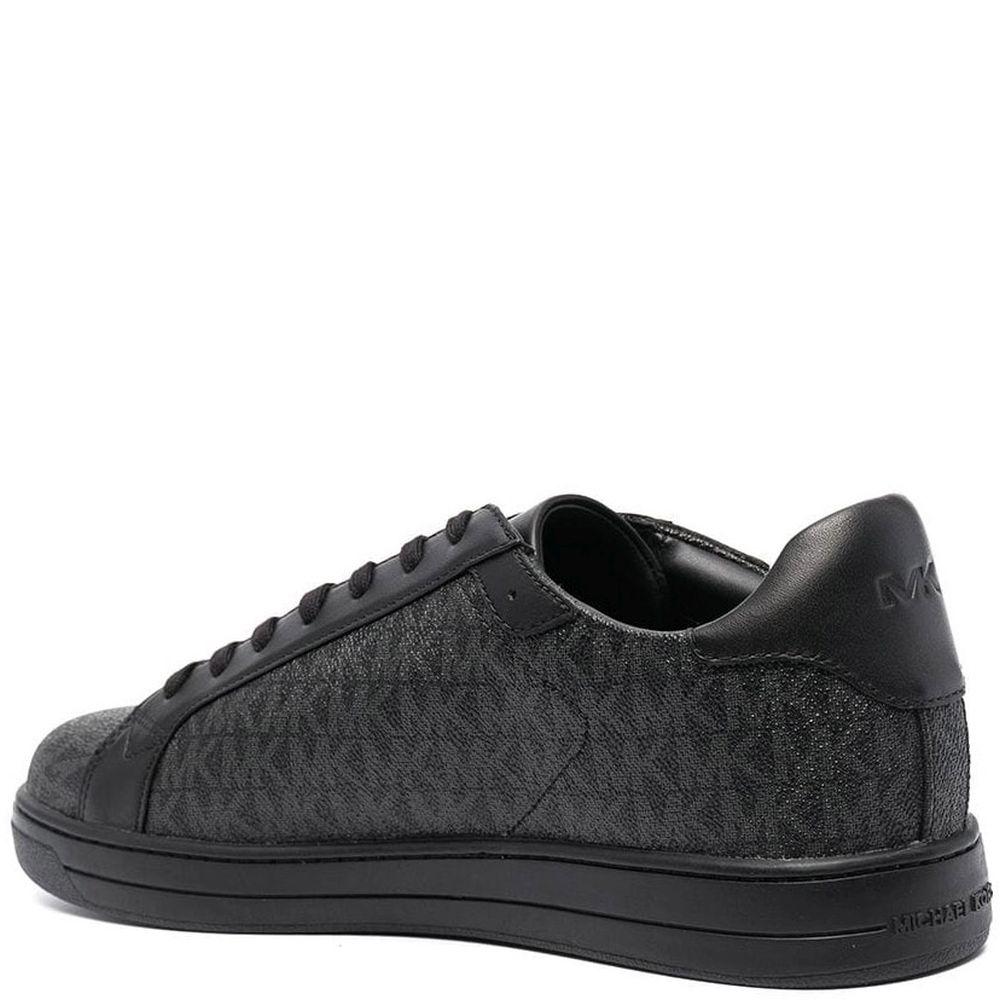 Michael Kors Mens Keating Black Flats 42F9KEFS2Q | Vilbury London