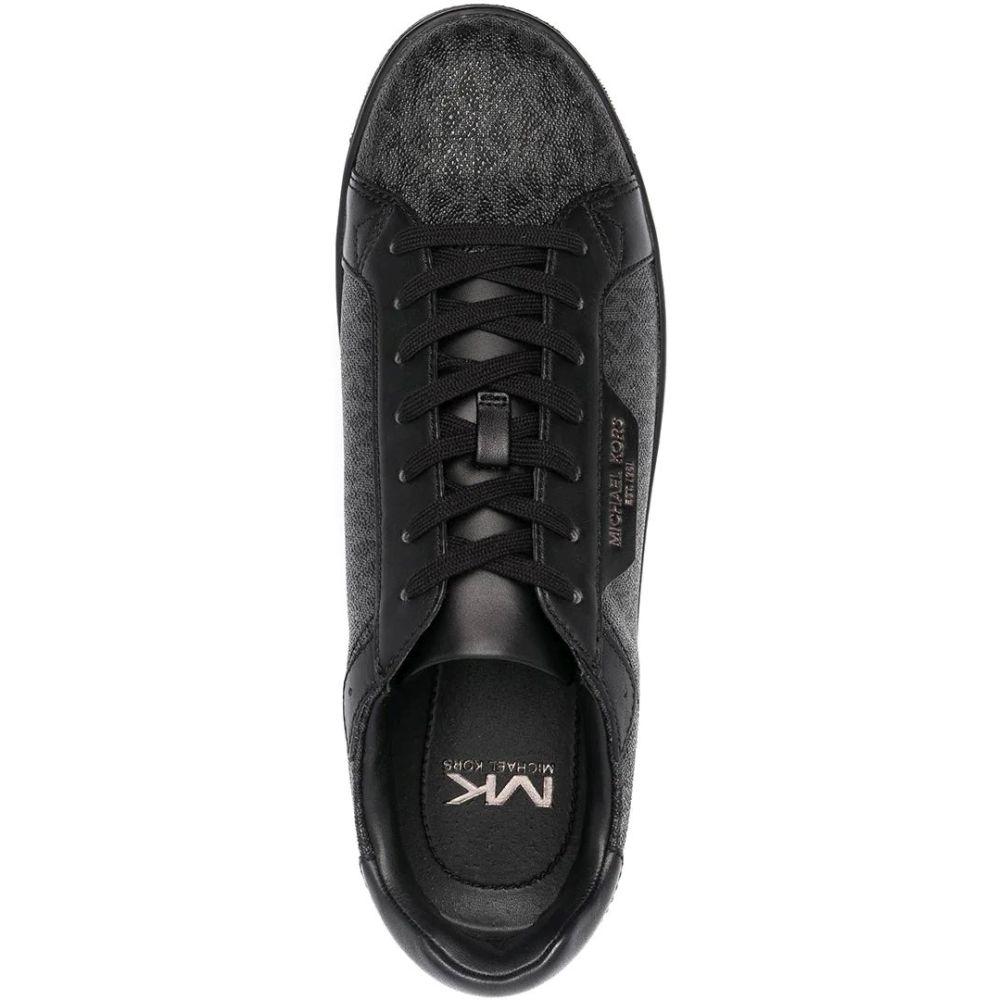 Michael Kors Mens Keating Black Flats 42F9KEFS2Q | Vilbury London