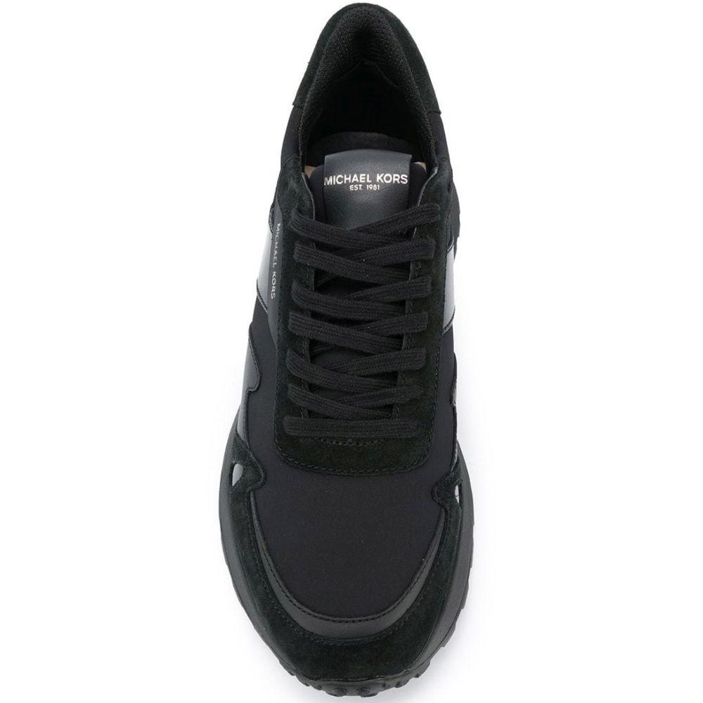 Michael Kors Mens Miles Black Trainers 42F9MIFS1S | Vilbury London