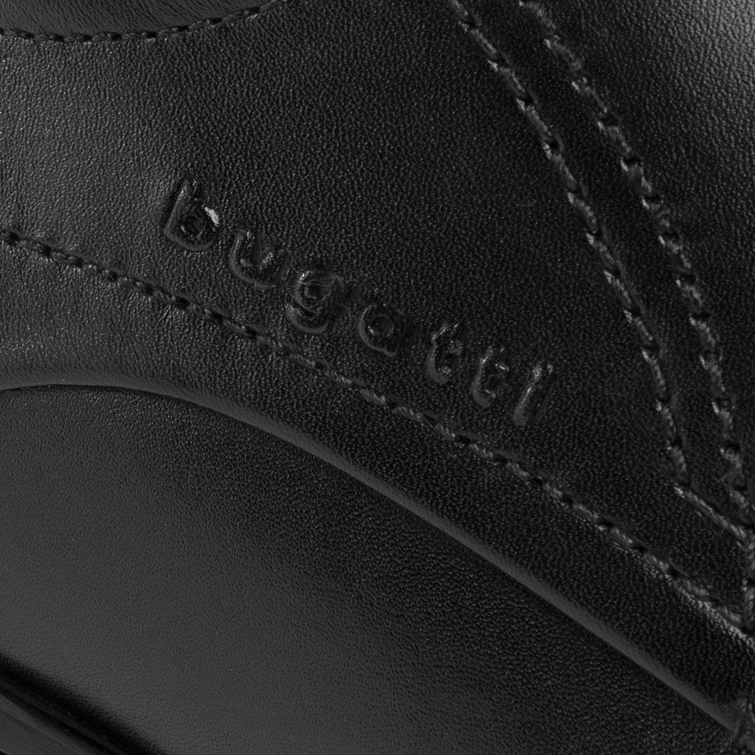 Bugatti Mens Mattia Ii Black Flats 311-66605-1000 | Vilbury London