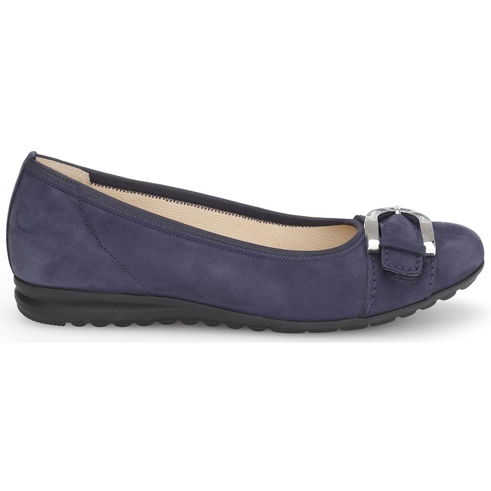 Gabor Womens Blue Casual Flats 62.624.36 | Vilbury London