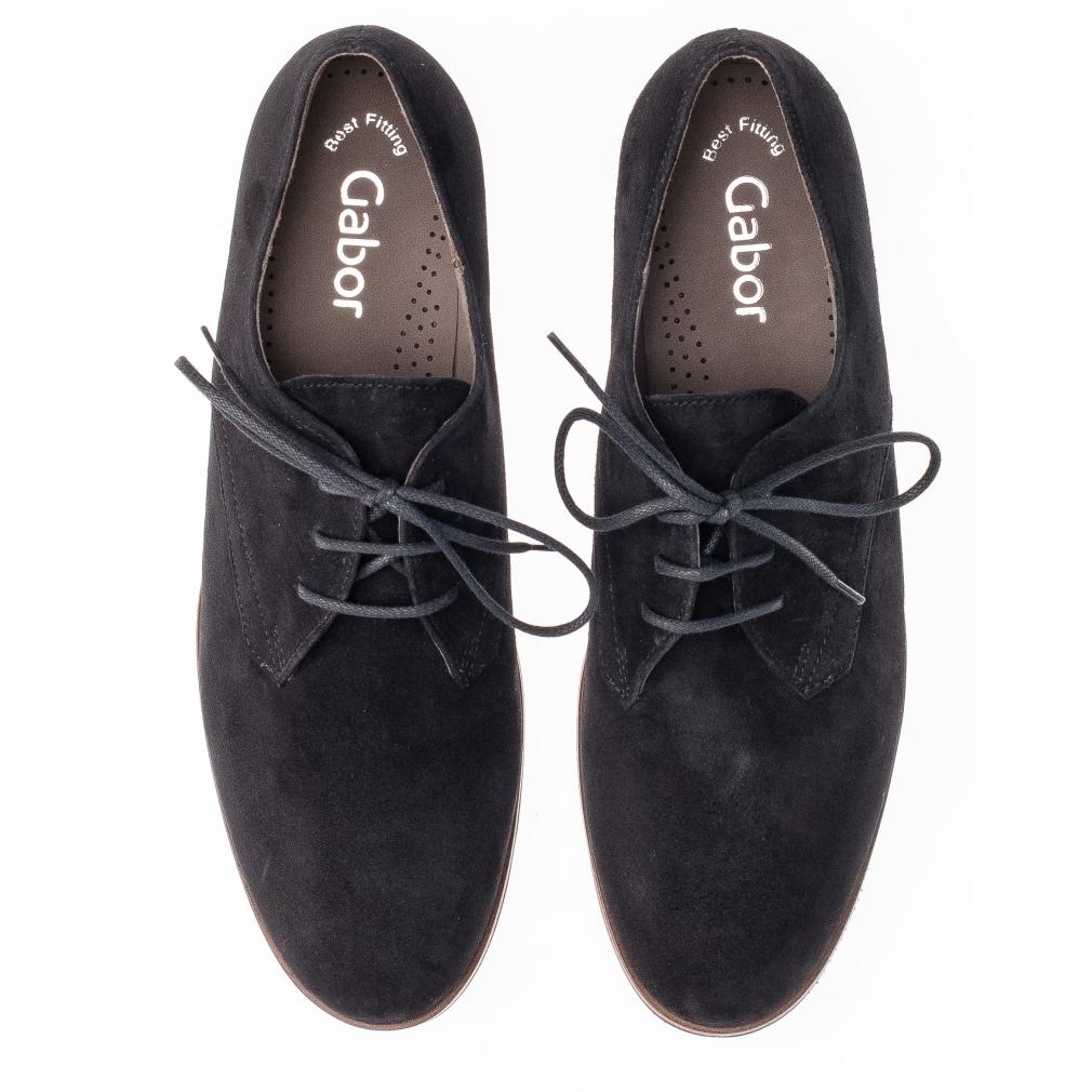 Gabor Womens Atlantik Cognac Elegant Low Heel Flats 64.230.16 | Vilbury London