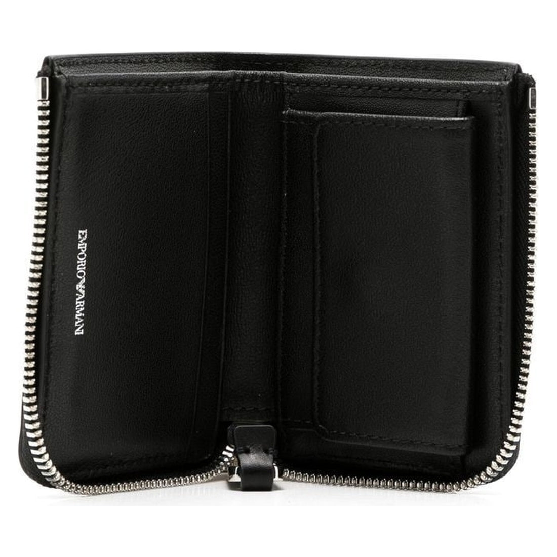 Emporio Armani womens nero wallet | Vilbury London