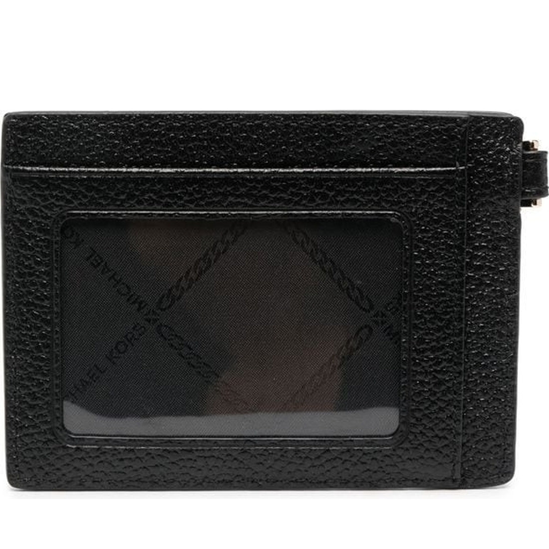 Michael Kors womens Black sm id chain card holder | Vilbury London