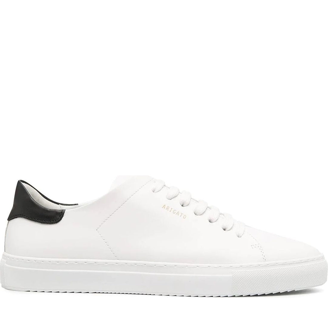 AXEL ARIGATO mens white, black clean 90 sneaker | Vilbury London