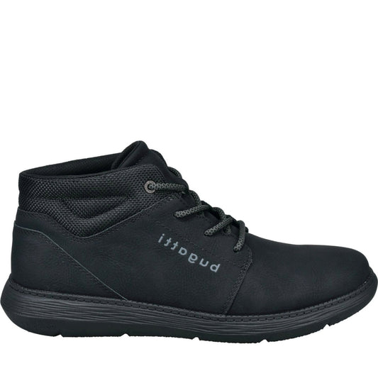 Bugatti mens schwarz cedar booties | Vilbury London