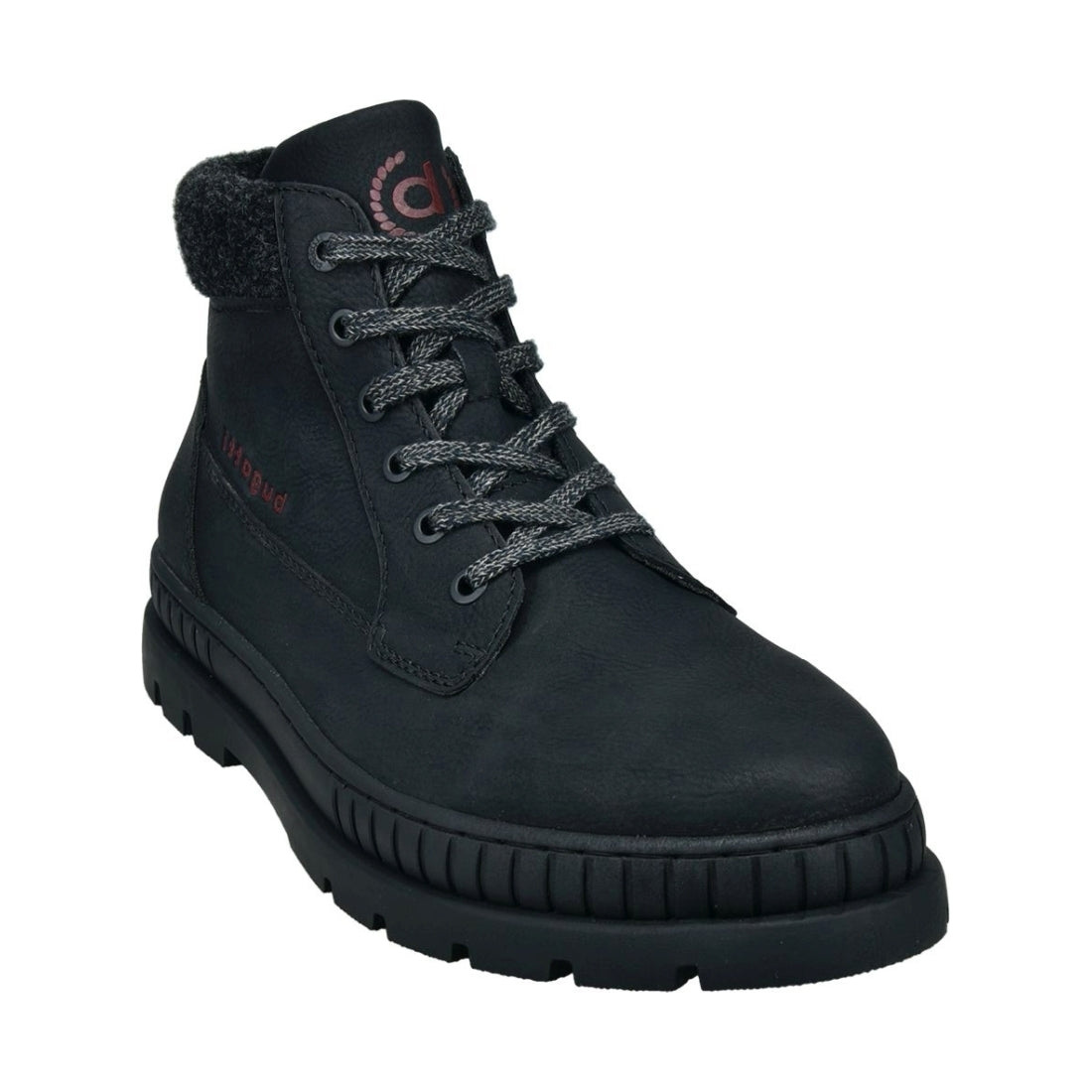Bugatti mens schwarz pallario comfort booties | Vilbury London