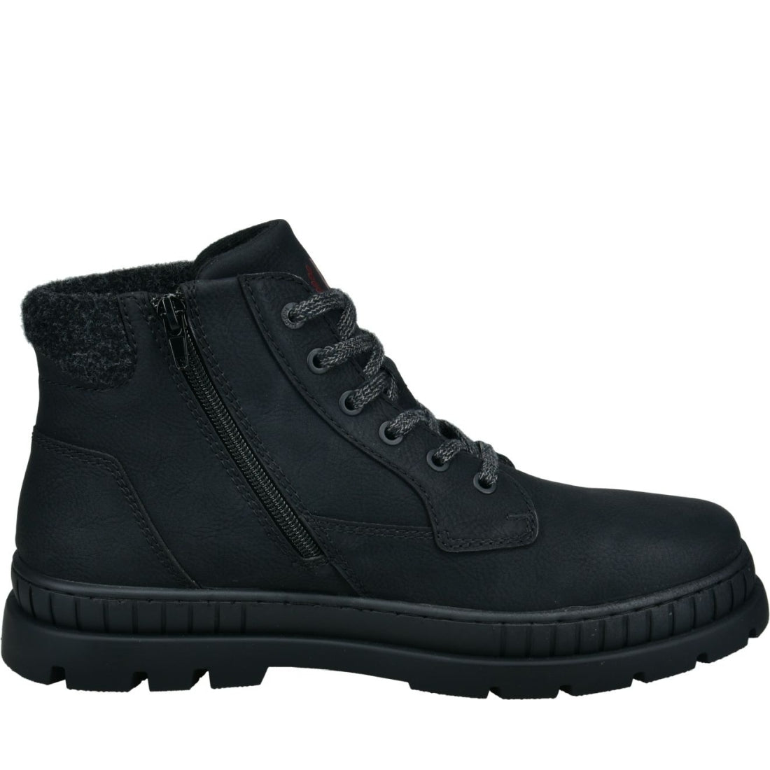 Bugatti mens schwarz pallario comfort booties | Vilbury London