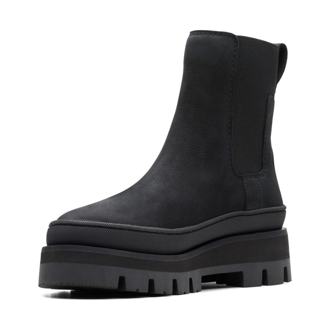 Clarks womens black orianna2 top booties | Vilbury London