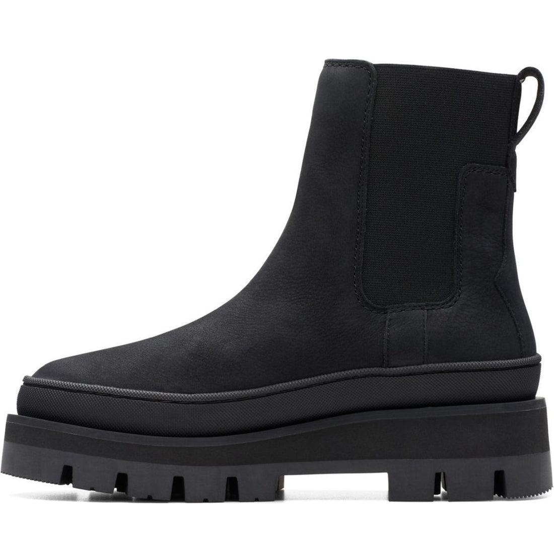 Clarks womens black orianna2 top booties | Vilbury London