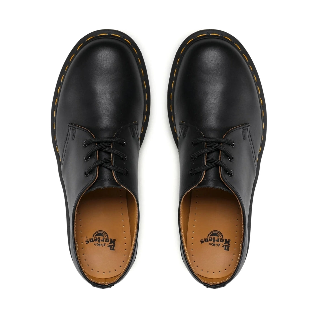 Dr. Martens womens black 1461 nappa formal | Vilbury London