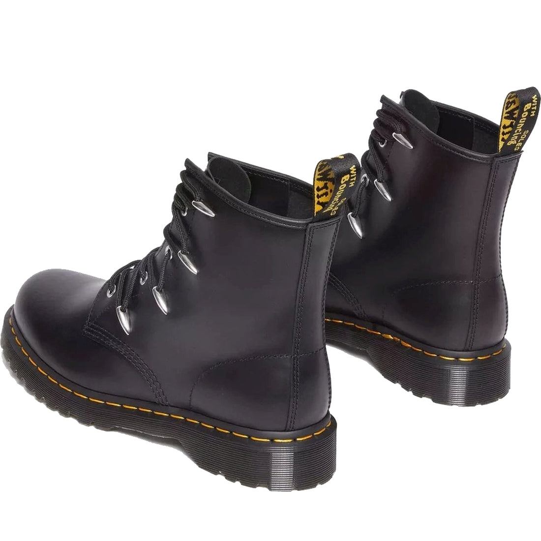 Dr. Martens womens black 1460 danuibo booties | Vilbury London
