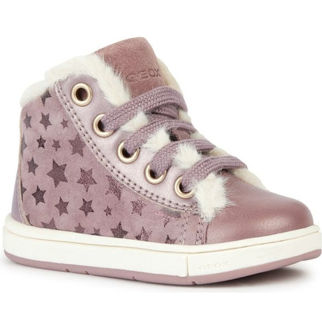 Geox girls dk pink trottola booties | Vilbury London