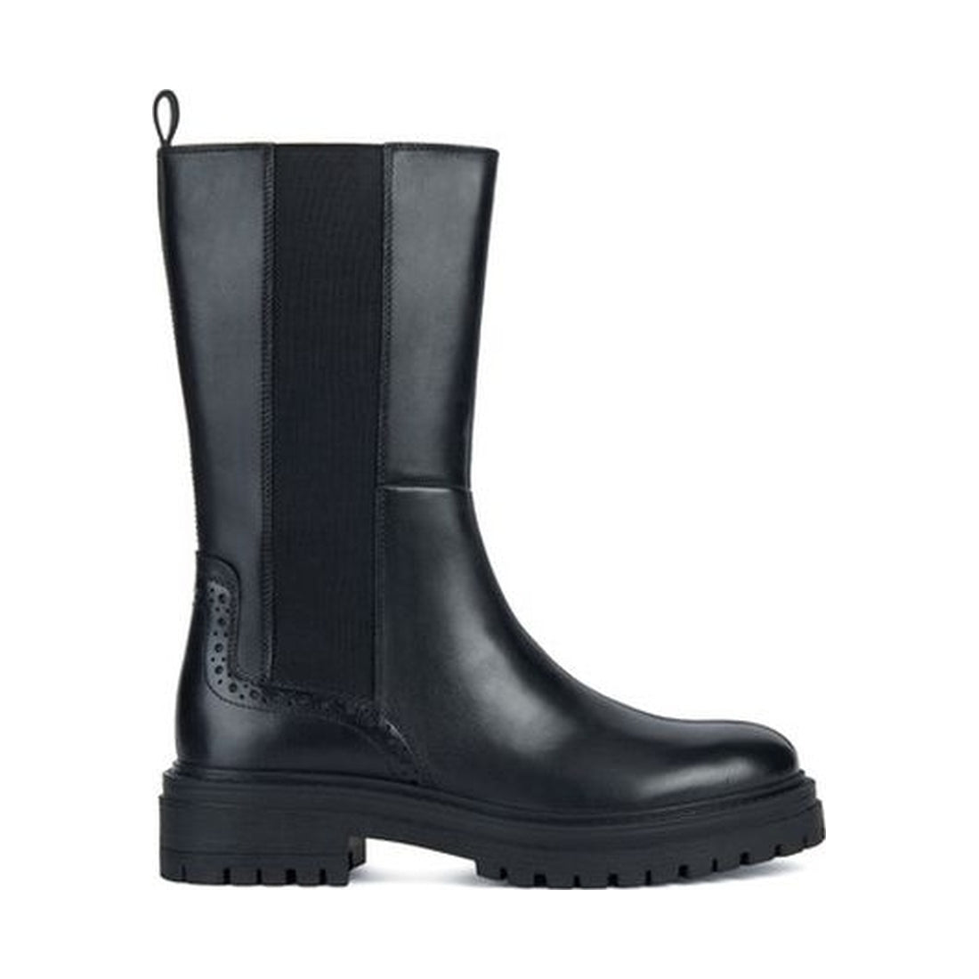 Geox womens black iridea booties | Vilbury London