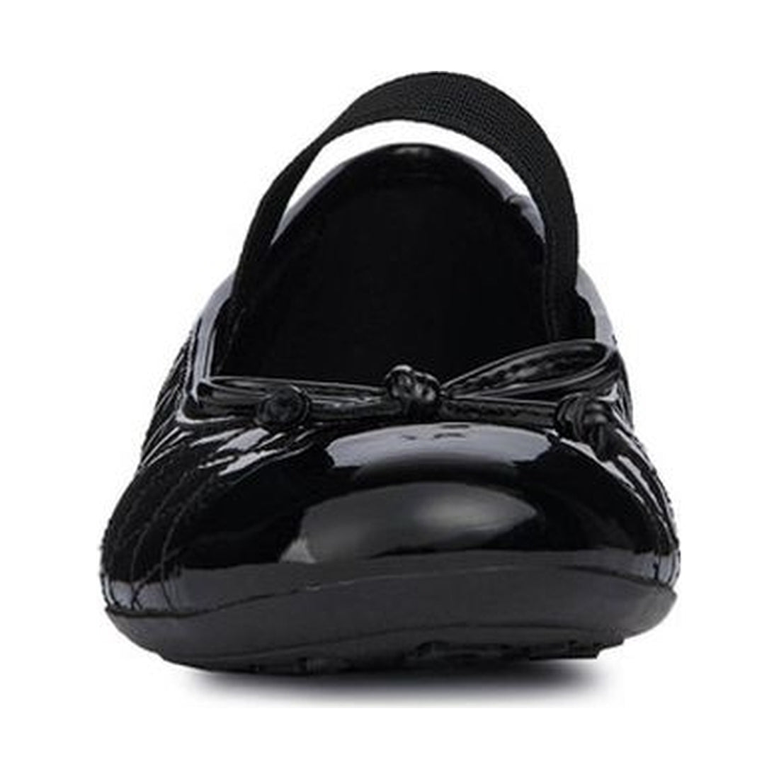 Geox girls black plie ballerinas | Vilbury London