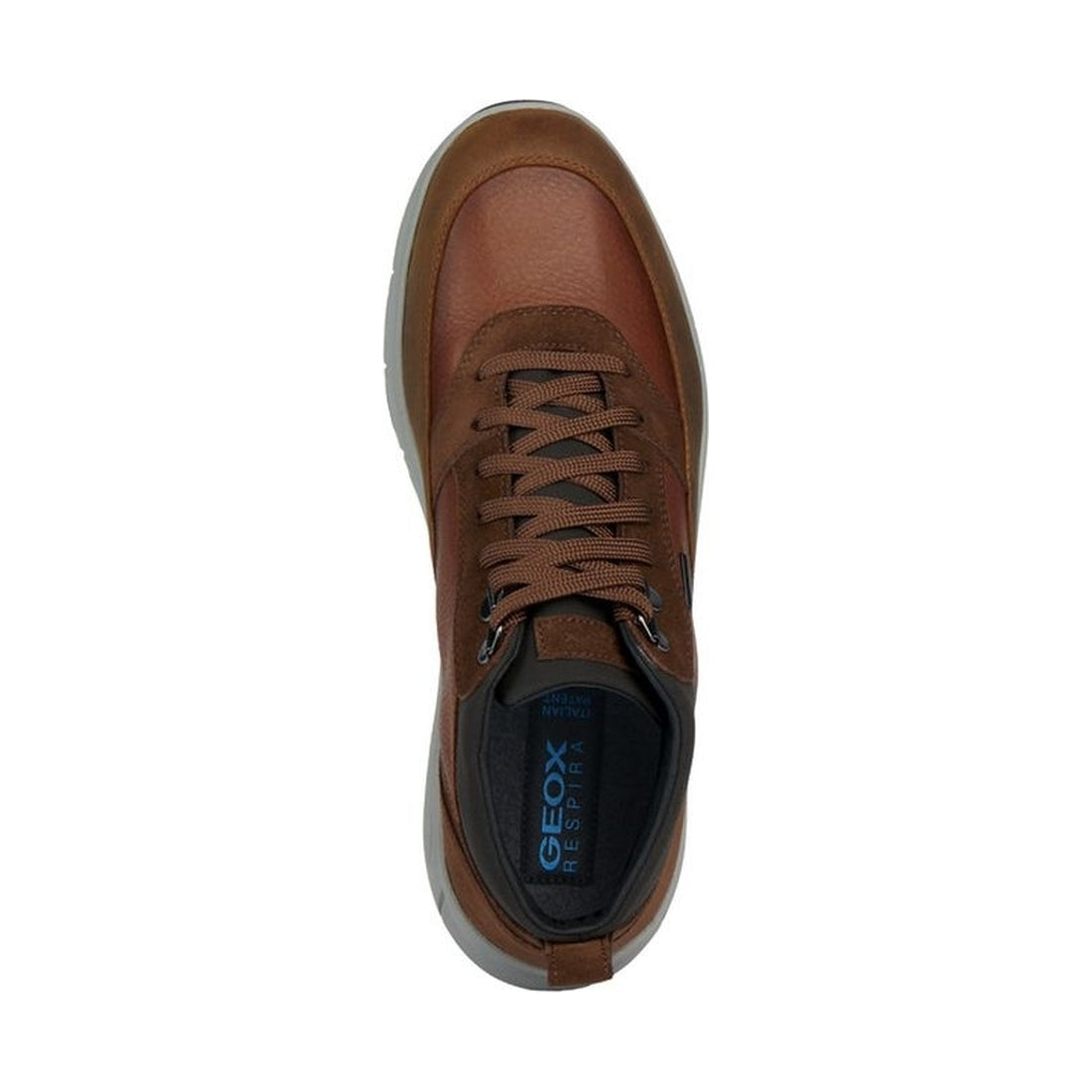 Geox mens cognac spherica 4x4 abx booties | Vilbury London