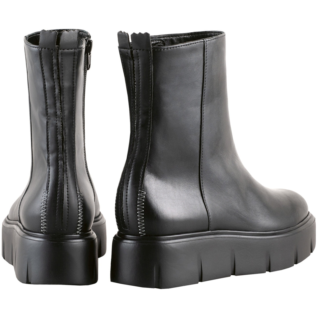 Hogl womens black buster booties | Vilbury London