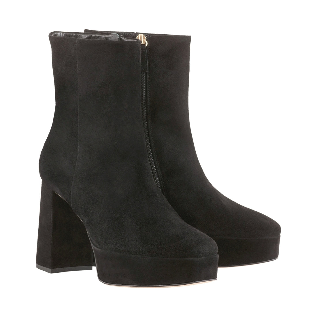 Hogl womens black nora booties | Vilbury London