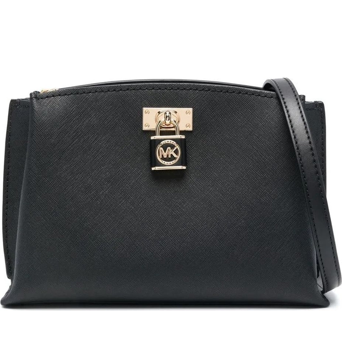 Michael Kors womens black md messenger bag 30S3GR0M2L 001 Vilbury London