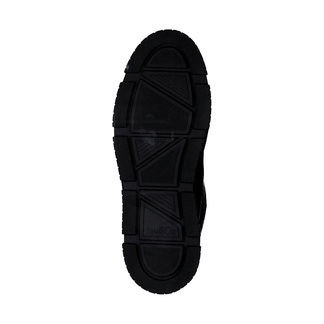 s.Oliver womens black casual closed booties | Vilbury London