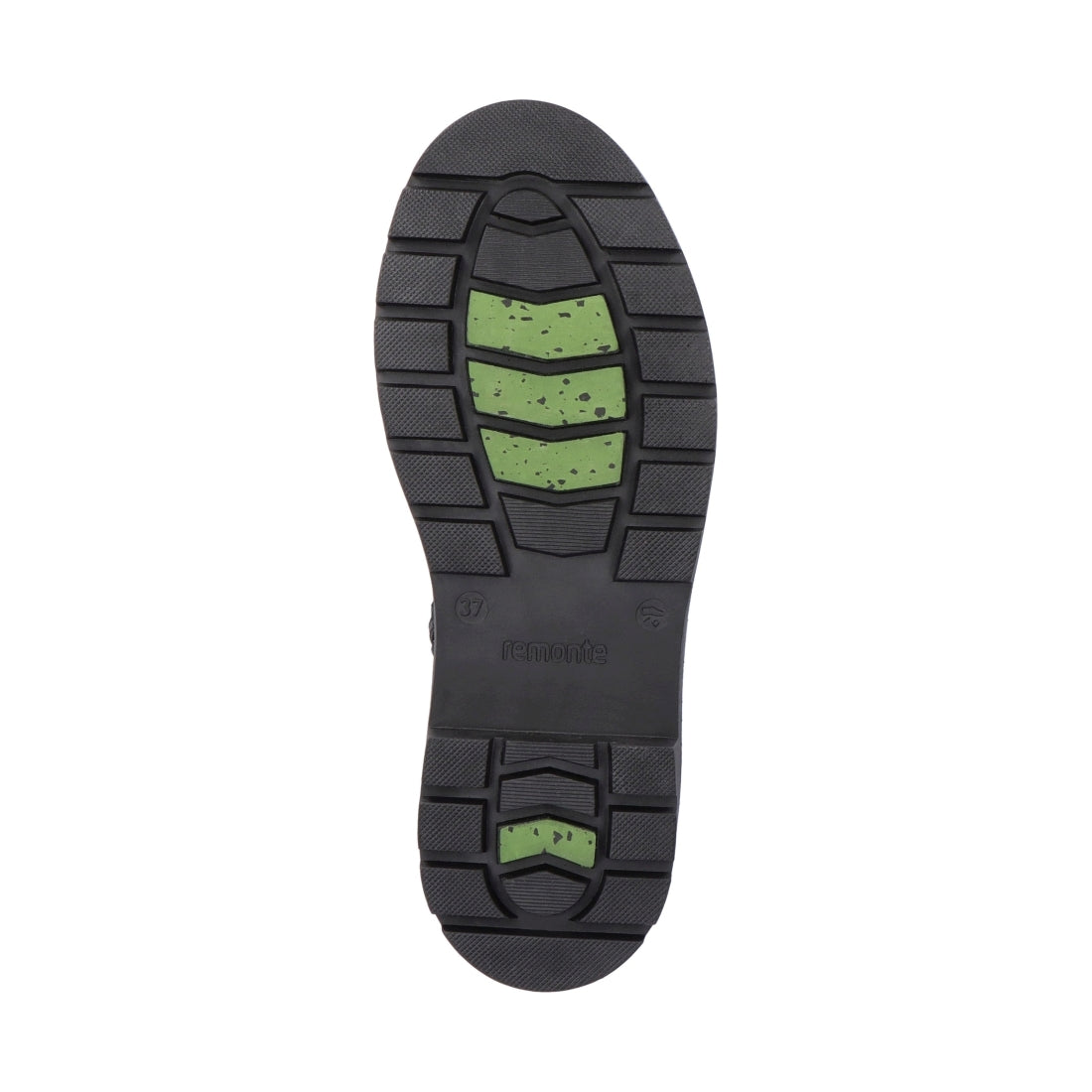 Remonte womens black casual closed booties | Vilbury London