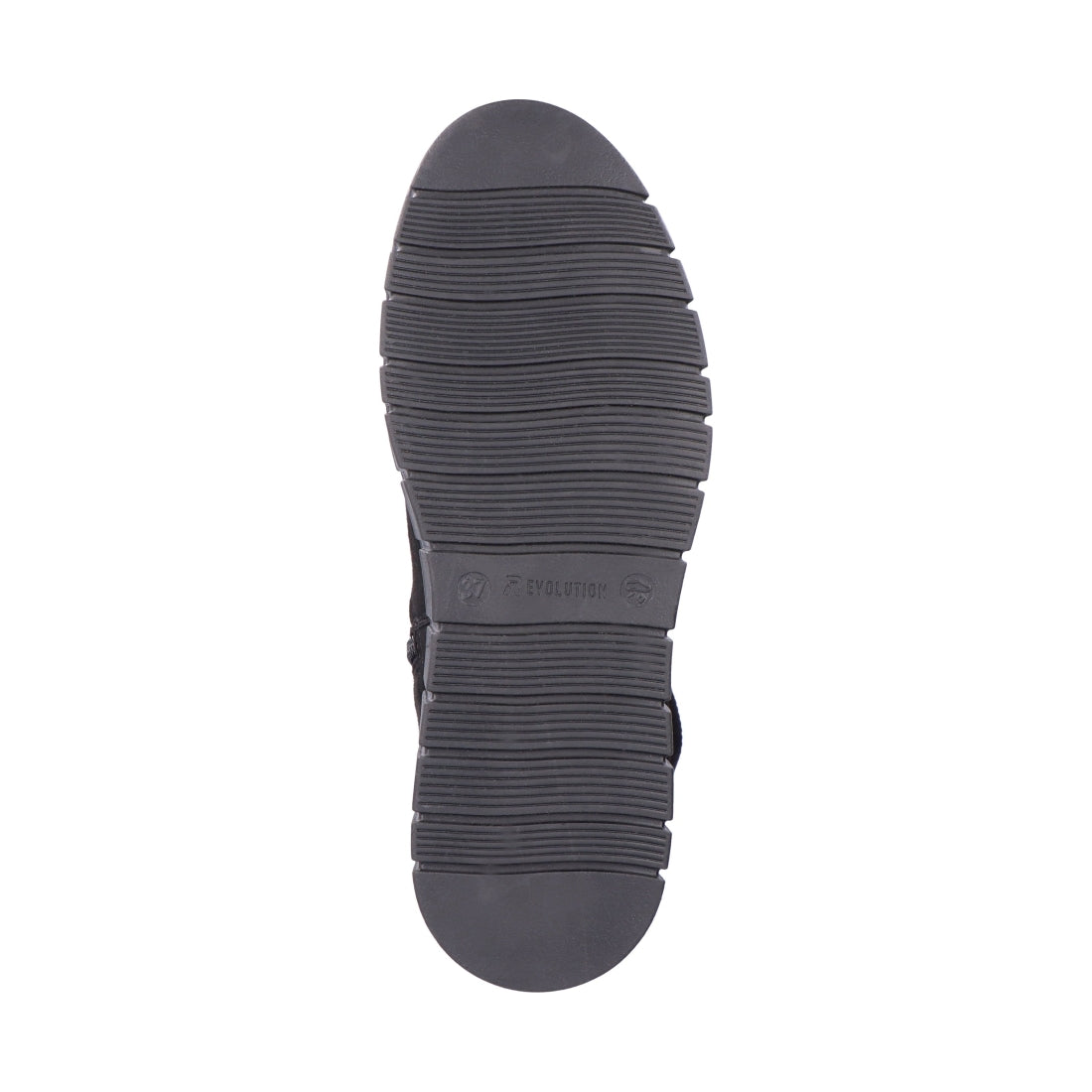 Rieker womens black casual closed boots | Vilbury London