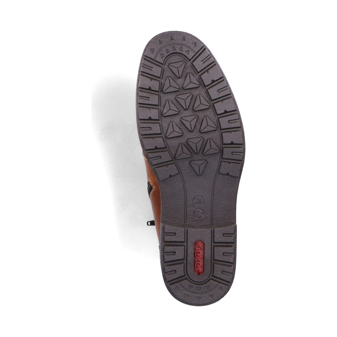 Rieker mens brown casual closed booties | Vilbury London