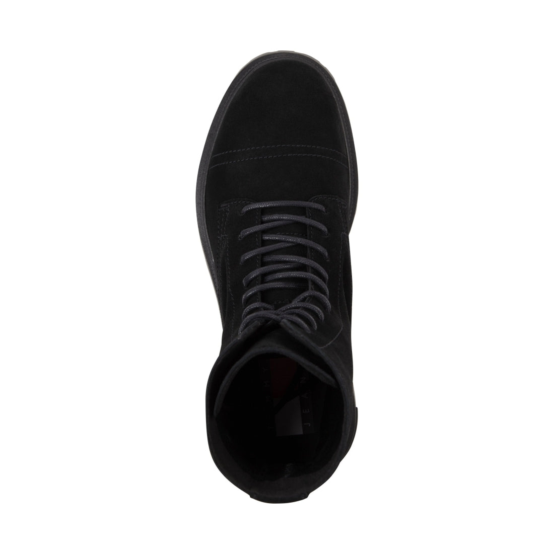 Tommy Jeans mens black casual boot | Vilbury London