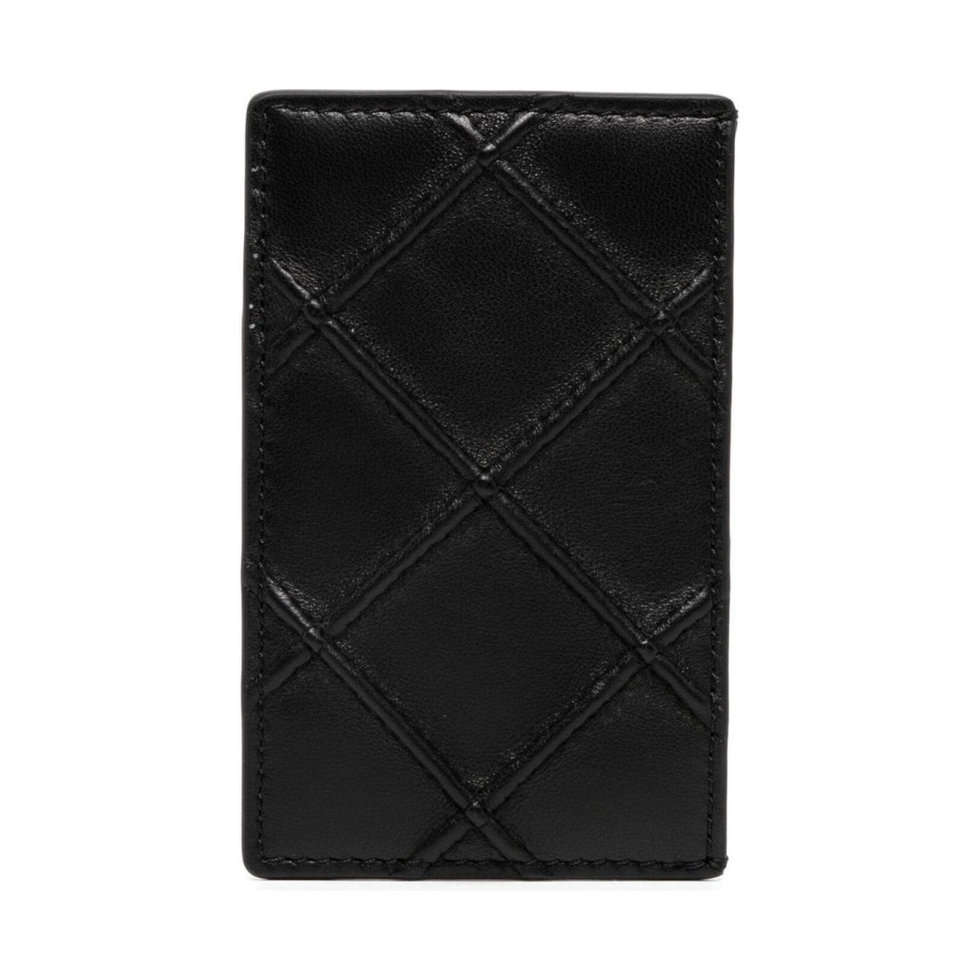 Tory Burch womens black fleming soft card case | Vilbury London