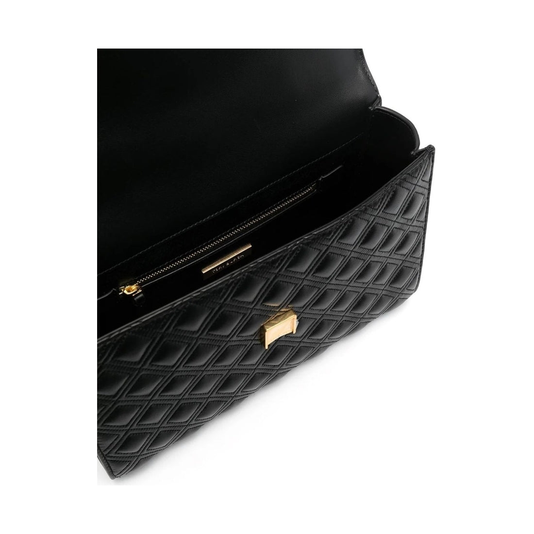 Tory Burch womens black fleming shoulder bag | Vilbury London