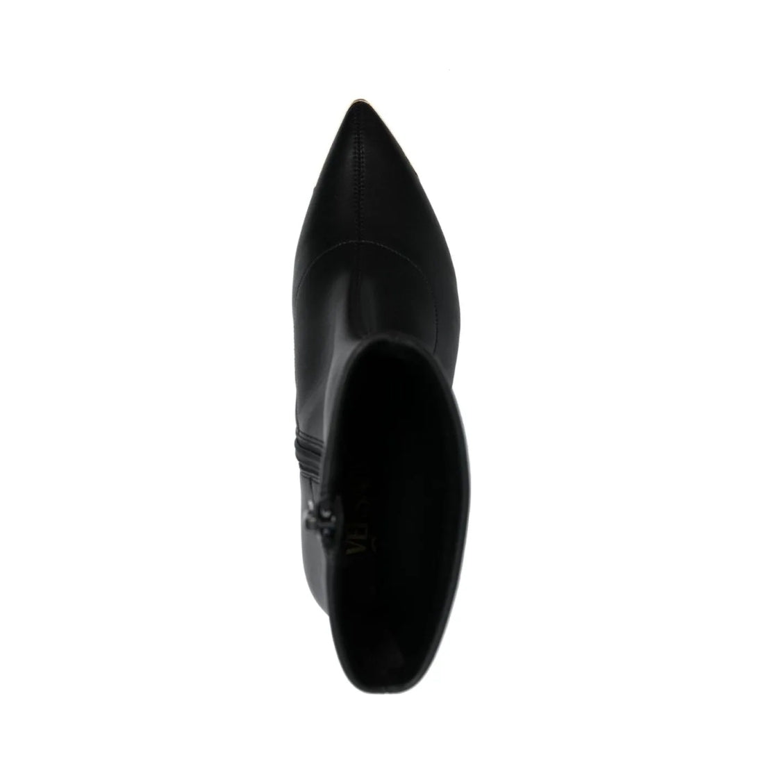 Versace Jeans Couture womens black casual closed scarlettbooties | Vilbury London