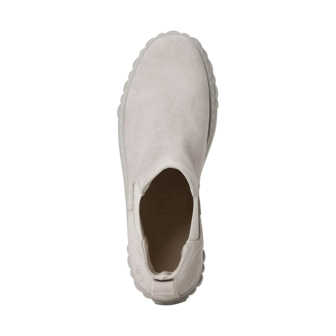 Tamaris womens grey casual closed booties | Vilbury London
